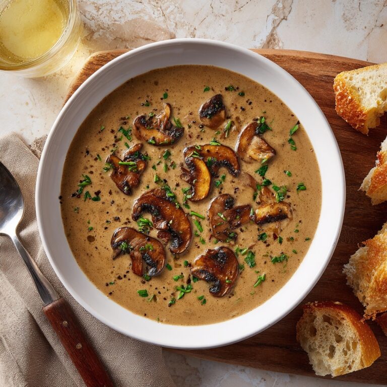 Hungarian Mushroom Soup Recipe