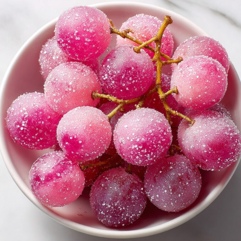 Pink Cotton Candied Grapes Recipe