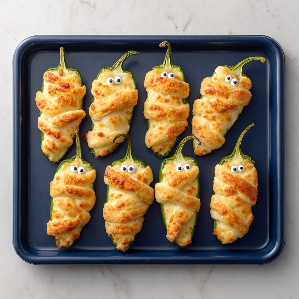 Jalapeño Popper Mummies Recipe - Recipe Image