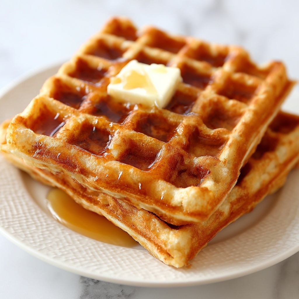 Vegan Waffles Recipe - Recipe Image