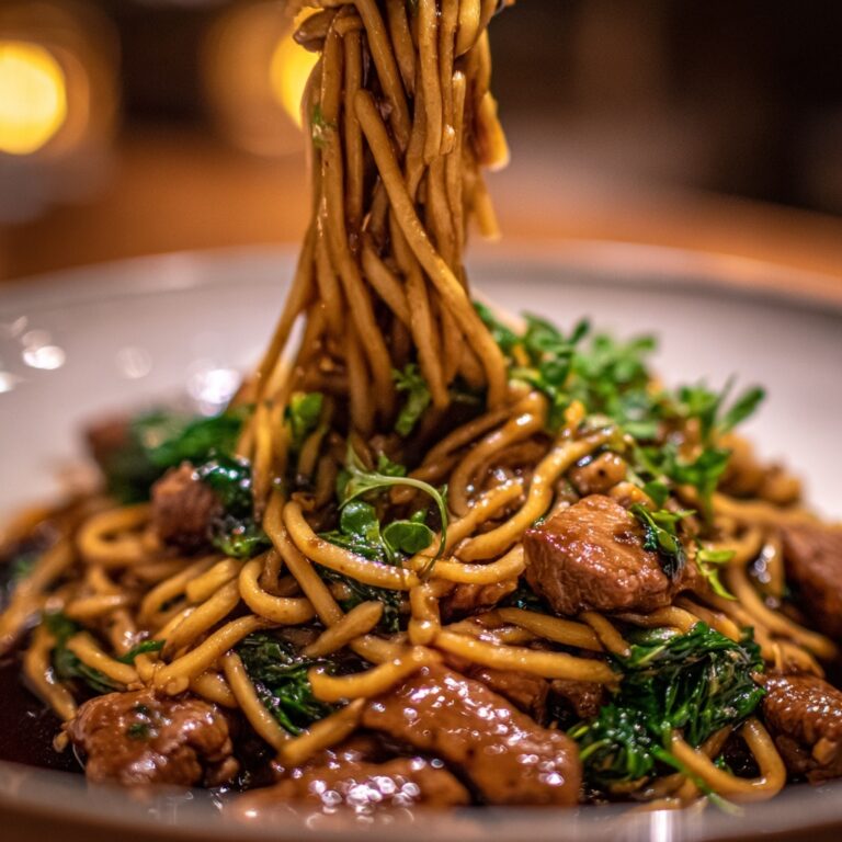 Shanghai Fried Noodles Recipe