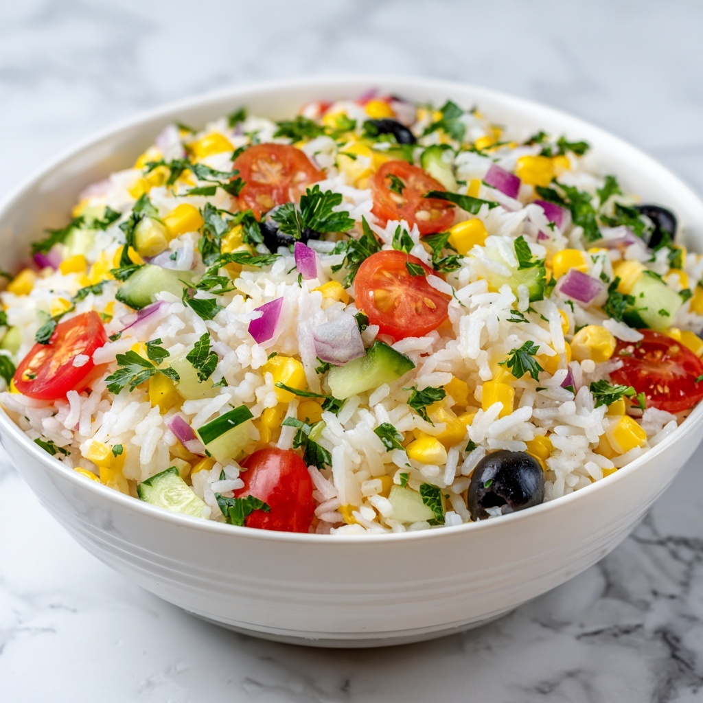 Italian Rice Salad Recipe - Recipe Image