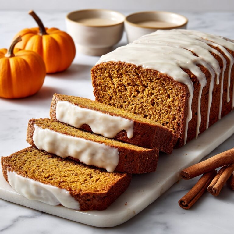 Cream Cheese-Filled Pumpkin Bread Recipe