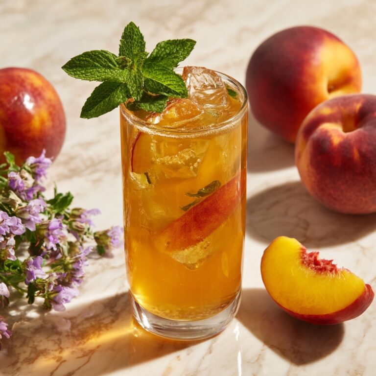 Easy Peach Tea: The Perfect Refreshing Summer Drink Recipe