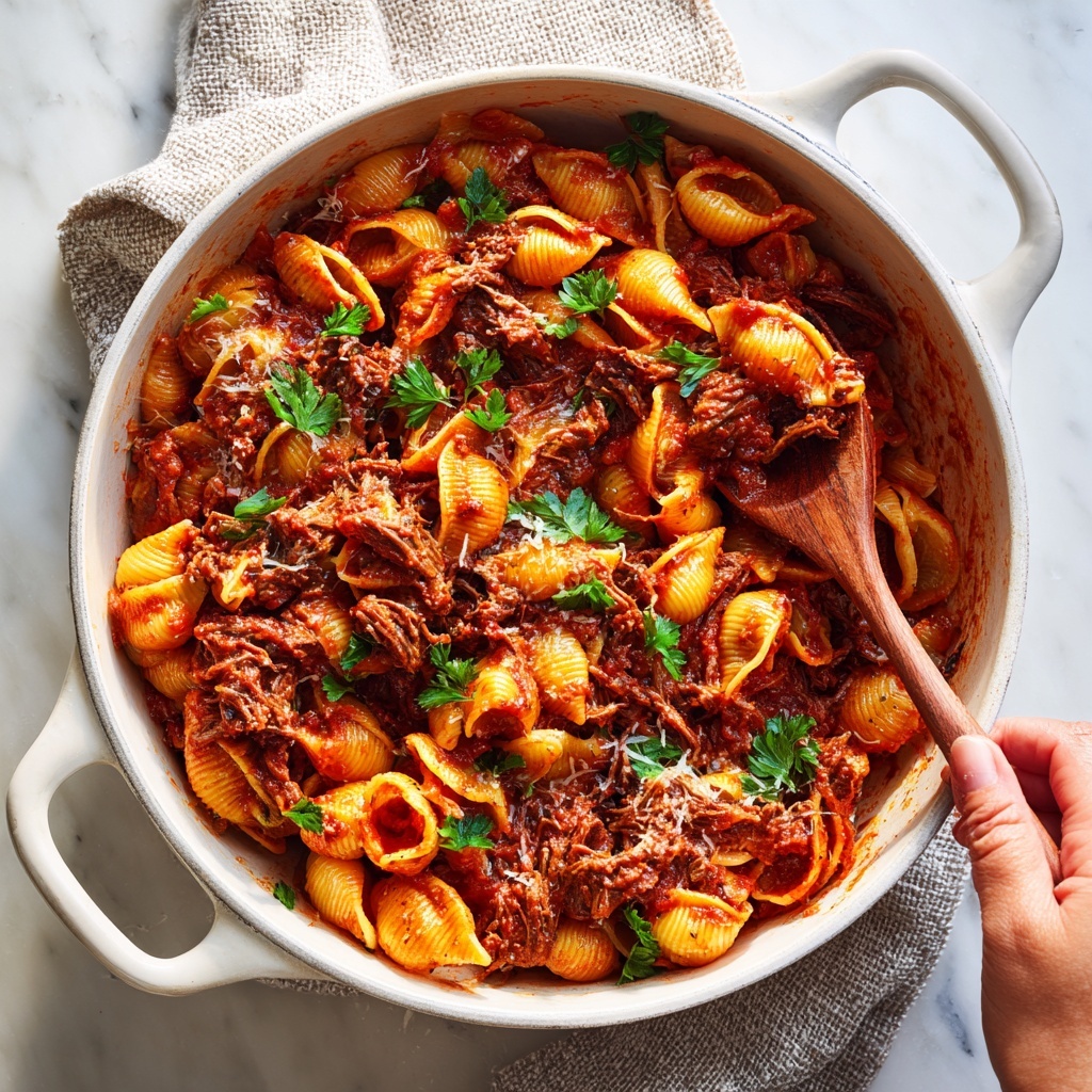 Beefy Tortellini Pasta Bake Recipe - Recipe Image