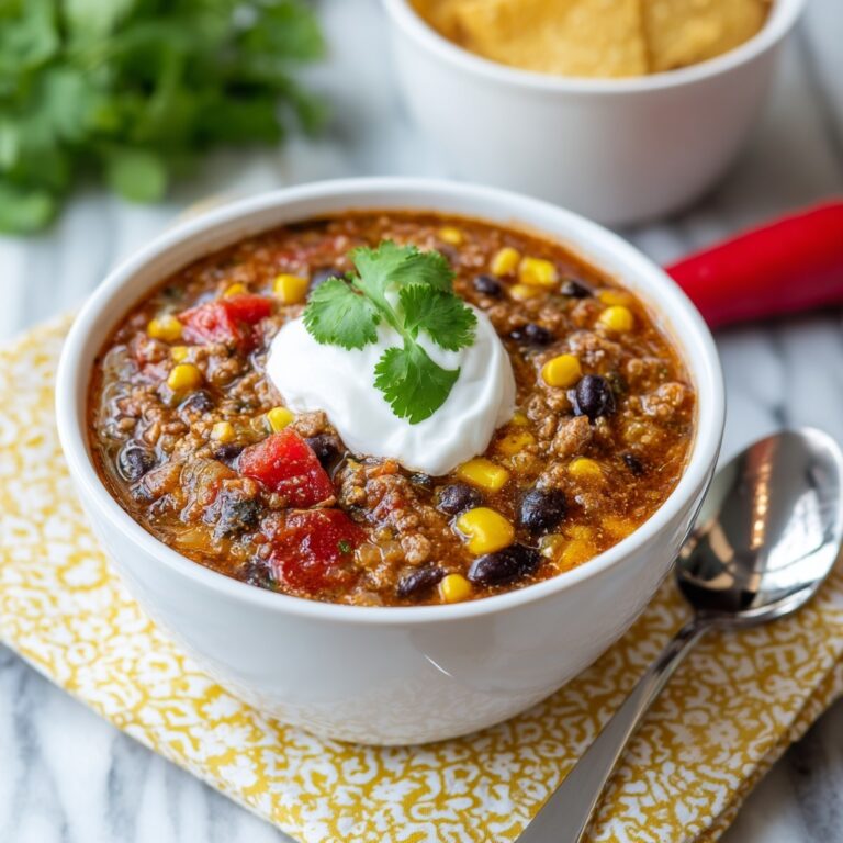Easy Taco Soup Recipe