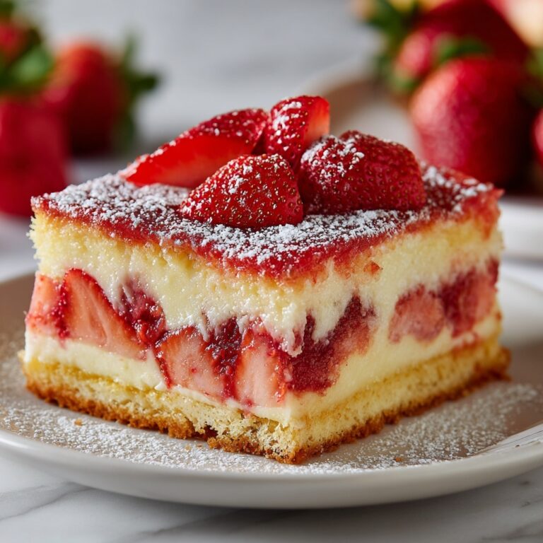 French Strawberry Cake Recipe