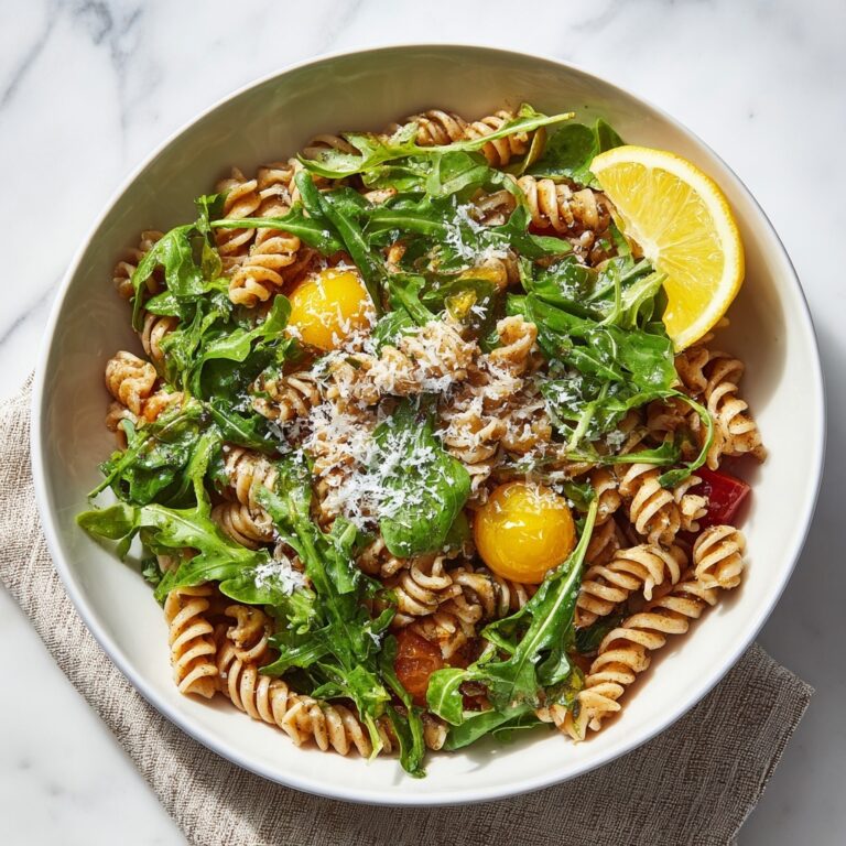 Lemon Basil Parmesan Pasta Salad Recipe