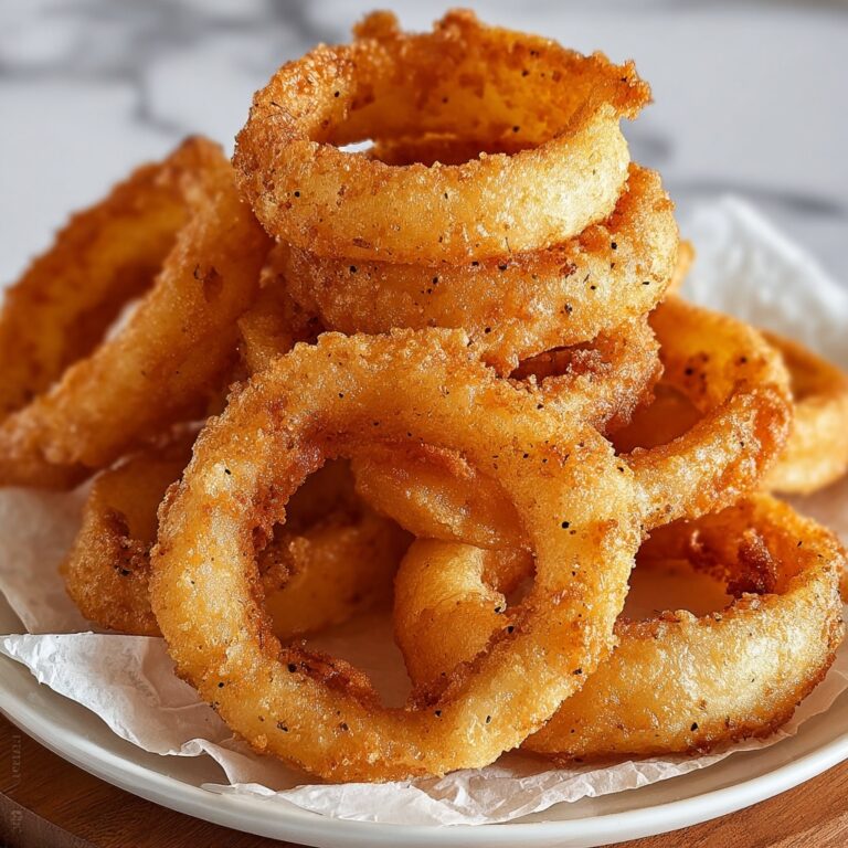 Crispy Fried Onion Rings Recipe