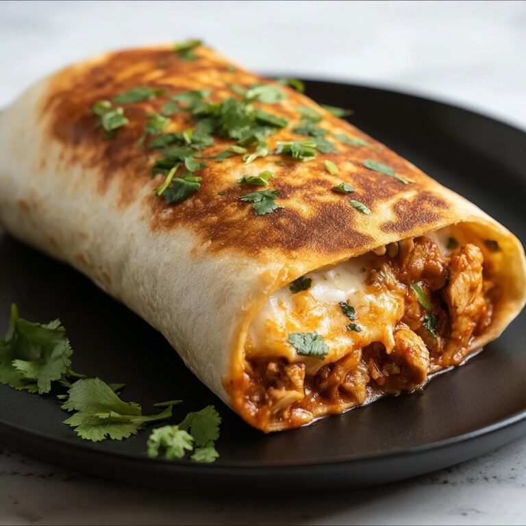 Baked Chicken Chimichangas Recipe