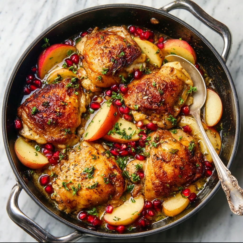 Apple Cranberry Roasted Chicken Recipe - Recipe Image