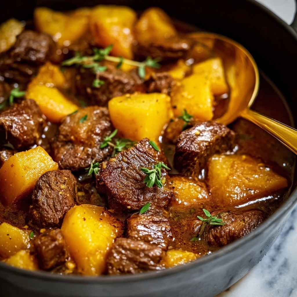 Beef Stew with Pumpkin Recipe - Recipe Image