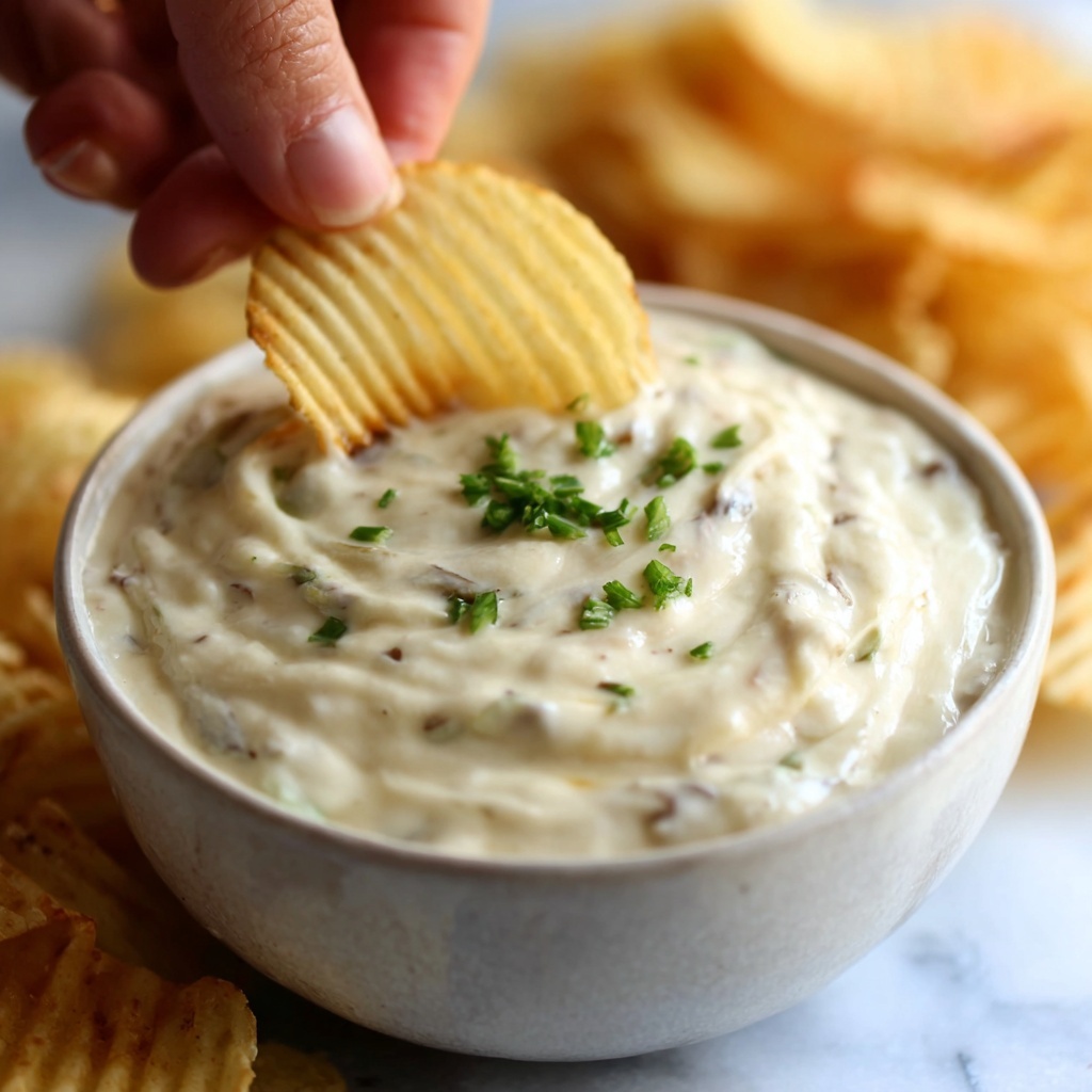 Homemade French Onion Dip Recipe - Recipe Image