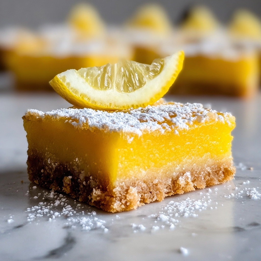 Classic Lemon Bars Recipe - Recipe Image