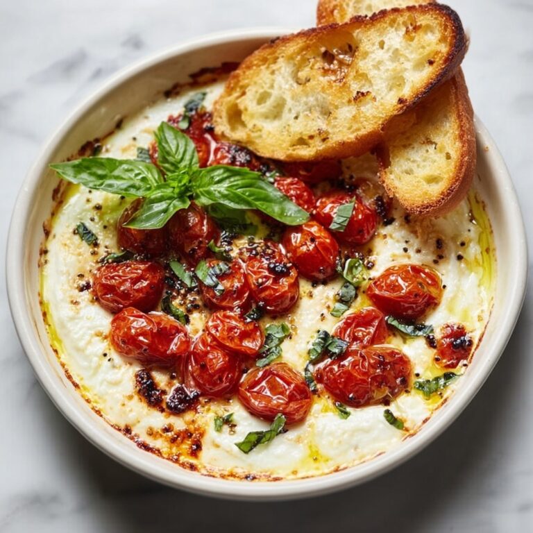 Three Cheese Tomato Bruschetta Dip Recipe
