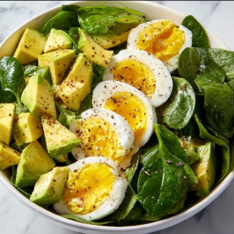 Avocado and Spinach Egg Salad Recipe