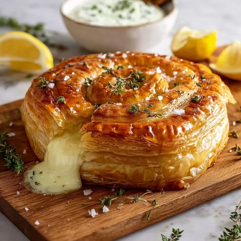 Brie en Croute with Lemon Curd Recipe