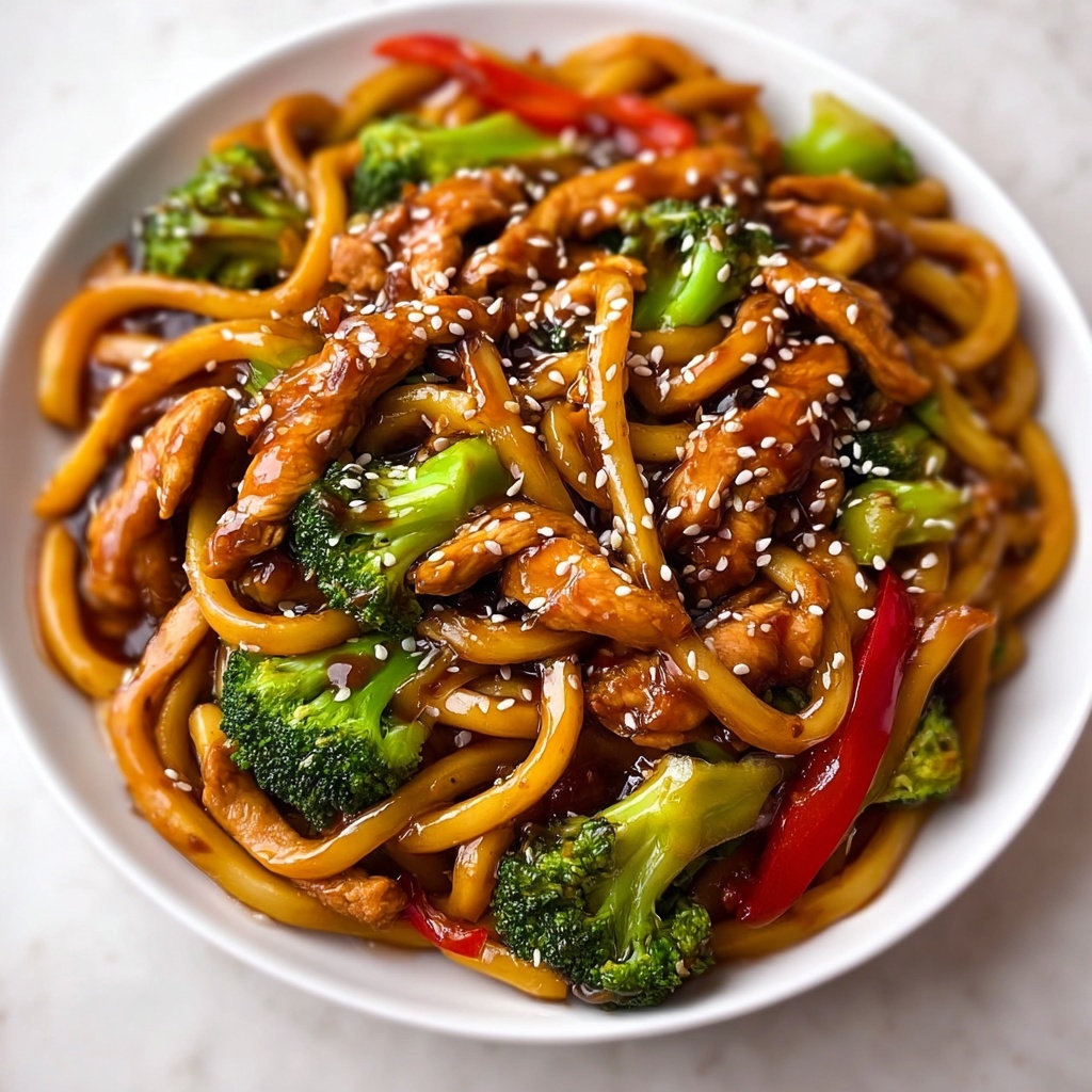 Chicken Teriyaki Noodles Recipe - Recipe Image