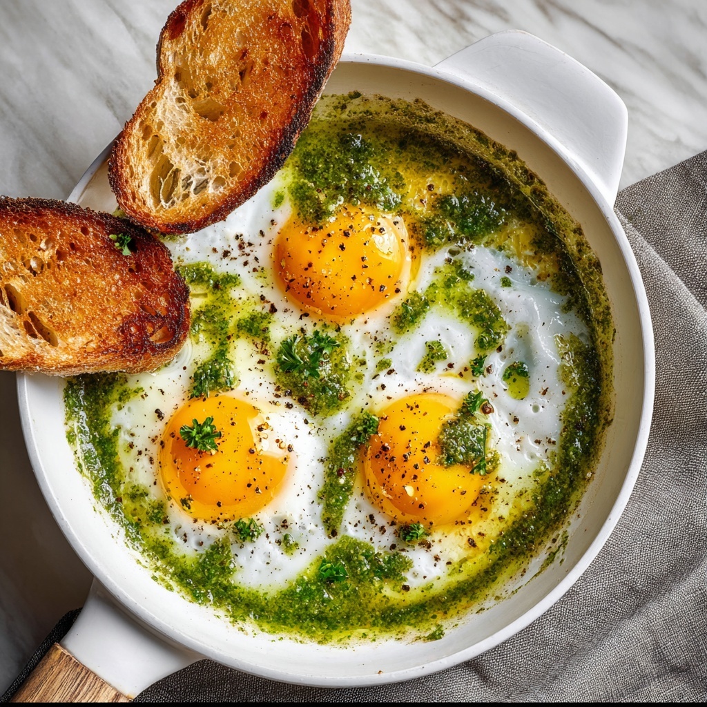 Pesto Eggs Recipe - Recipe Image