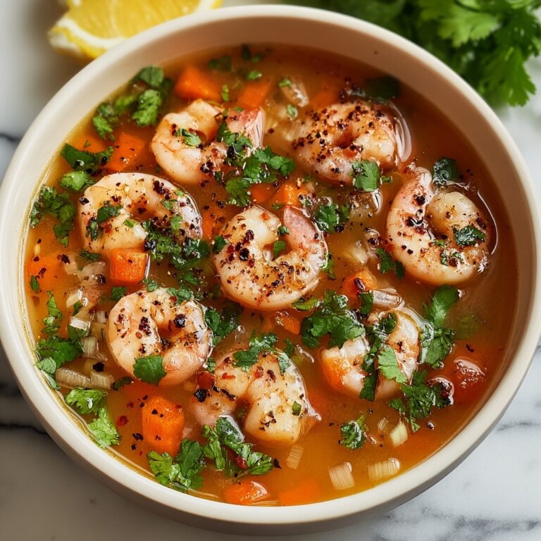 Quick and Spicy Shrimp Soup Recipe