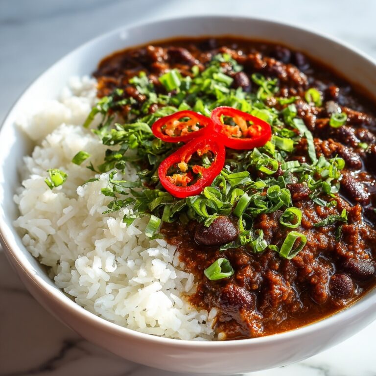 Easy Chili Beans and Rice Recipe