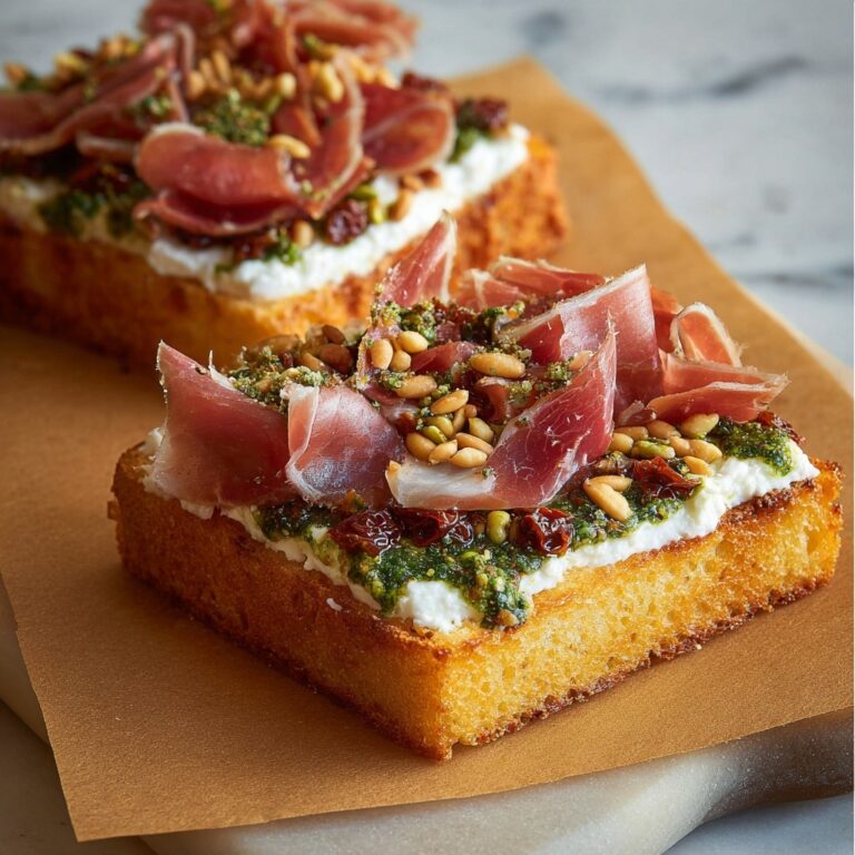 Coppa Focaccia Toast with Zhug Recipe