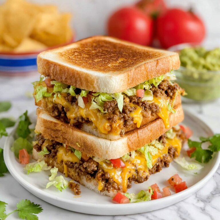 Taco Grilled Cheese Sandwich Recipe