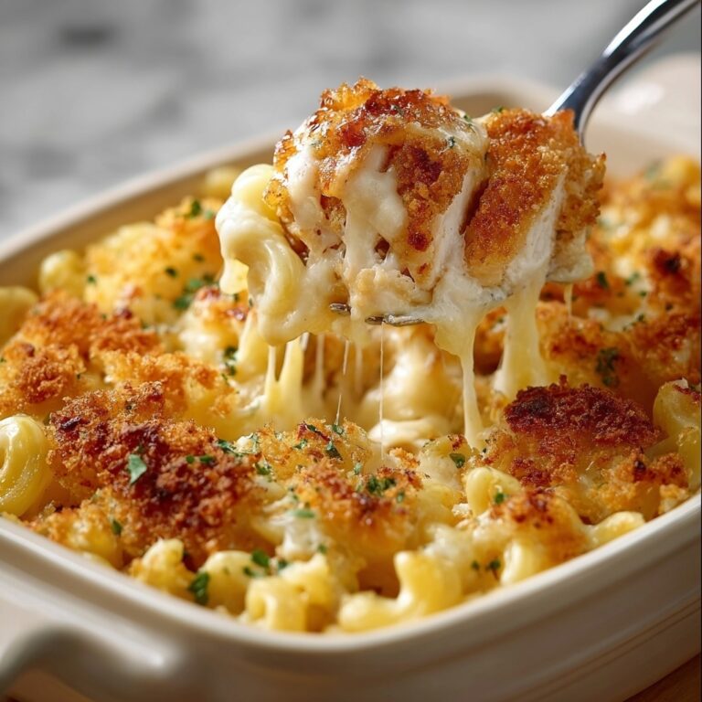 Chicken Parmesan Mac and Cheese Recipe