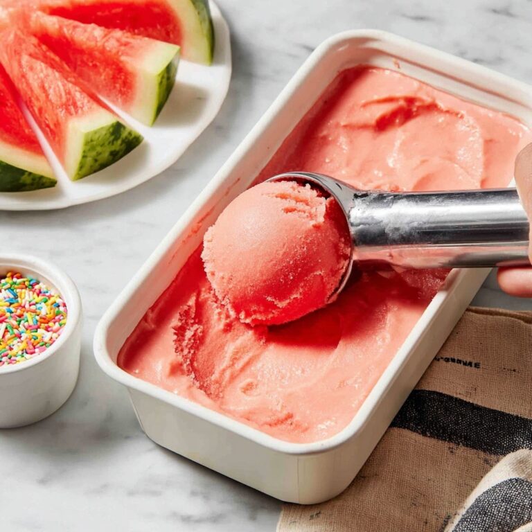 Watermelon Ice Cream Recipe