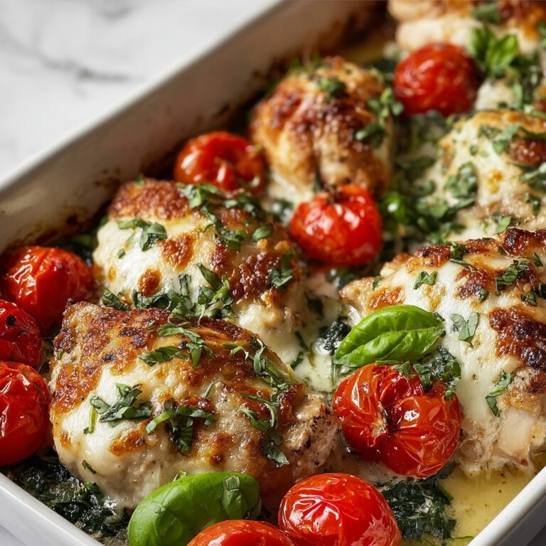 Baked Tuscan Chicken Casserole Recipe