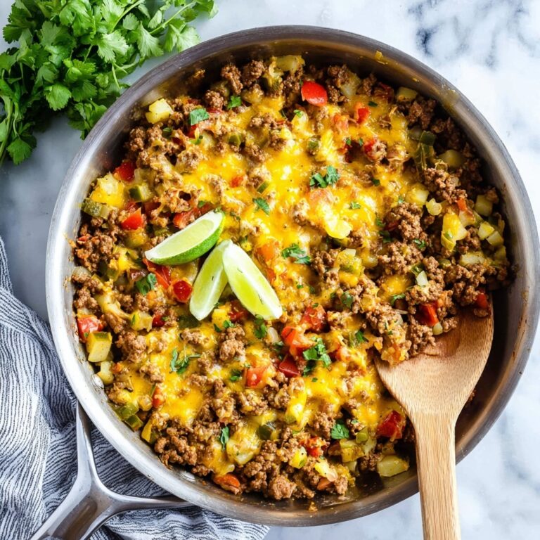 One-Pan Taco Zucchini Skillet Recipe