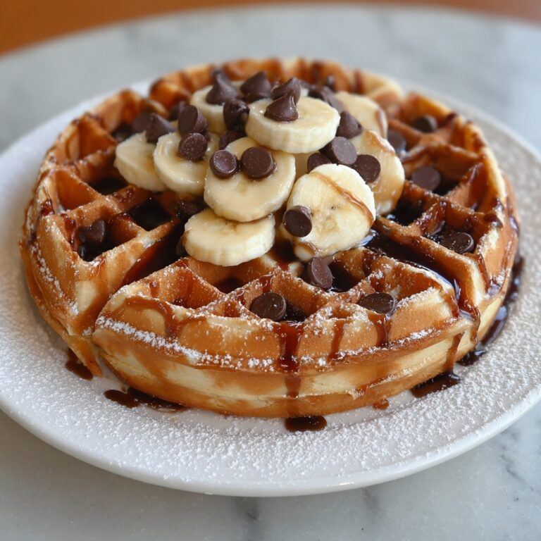 Chocolate Protein Waffles Recipe