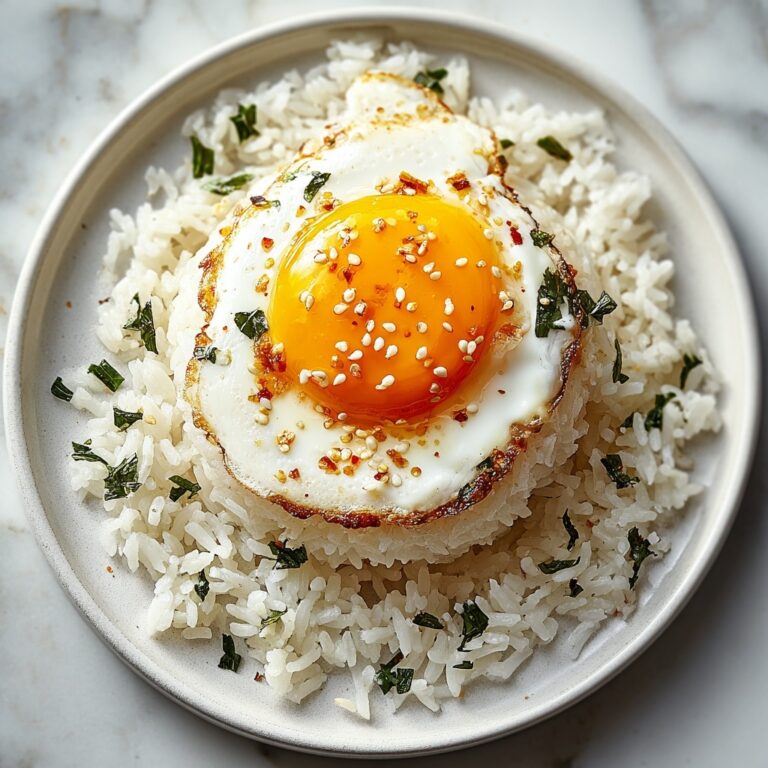 Easy Arroz Con Huevo Frito Recipe