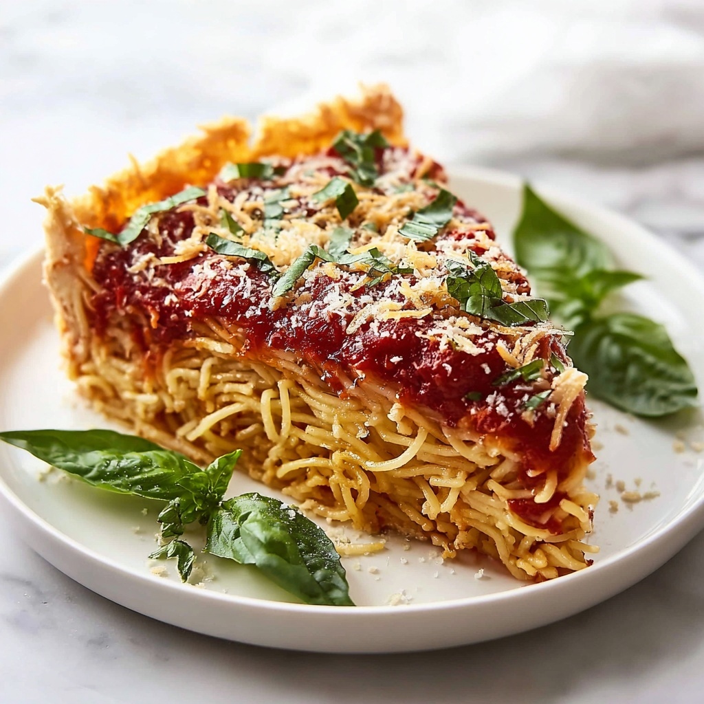 Spaghetti Pie Recipe - Recipe Image