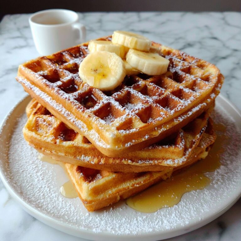 TikTok-Inspired Cloud Waffles Recipe