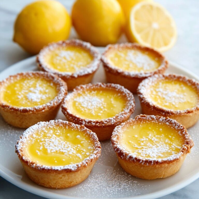 Baby Lemon Impossible Pies Recipe