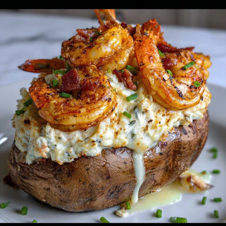 Loaded Shrimp Baked Potato Recipe