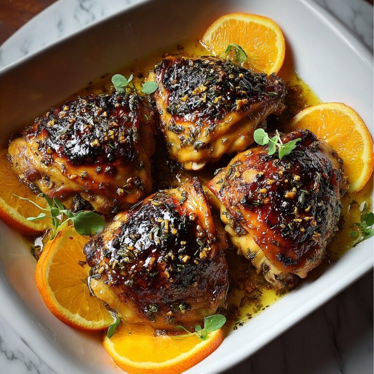 Roasted Orange Chicken Recipe
