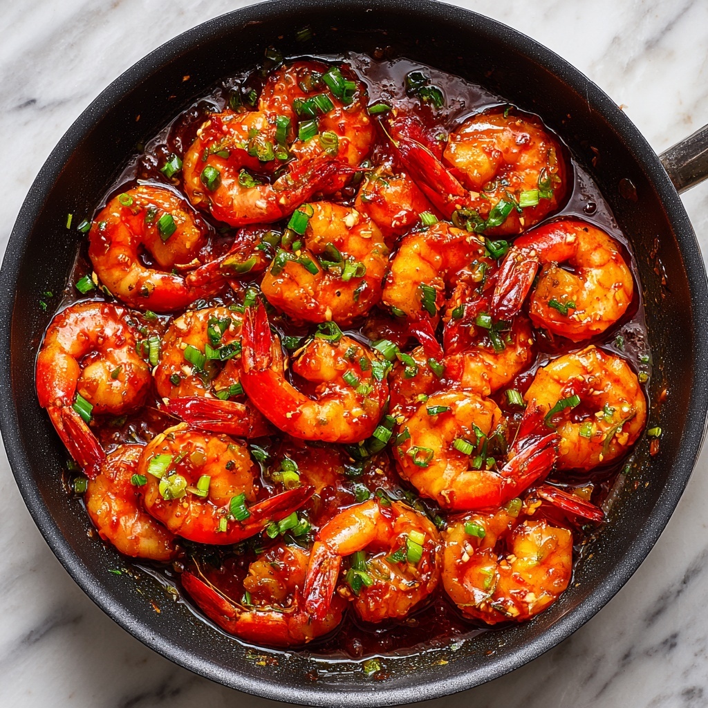 Sweet and Spicy Gochujang Shrimp Recipe - Recipe Image