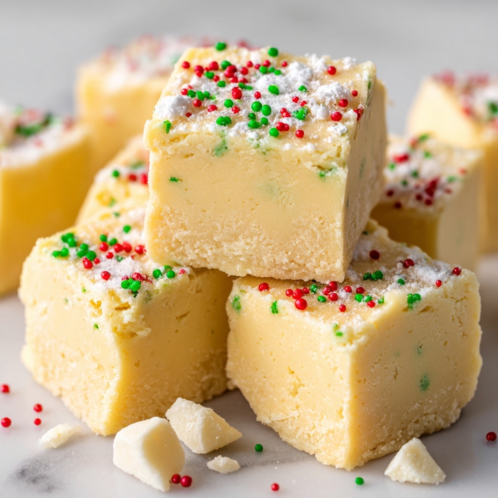 Sugar Cookie Fudge Recipe - Recipe Image