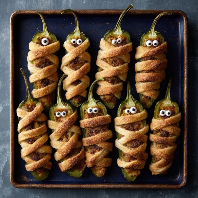 Jalapeño Popper Mummies Recipe