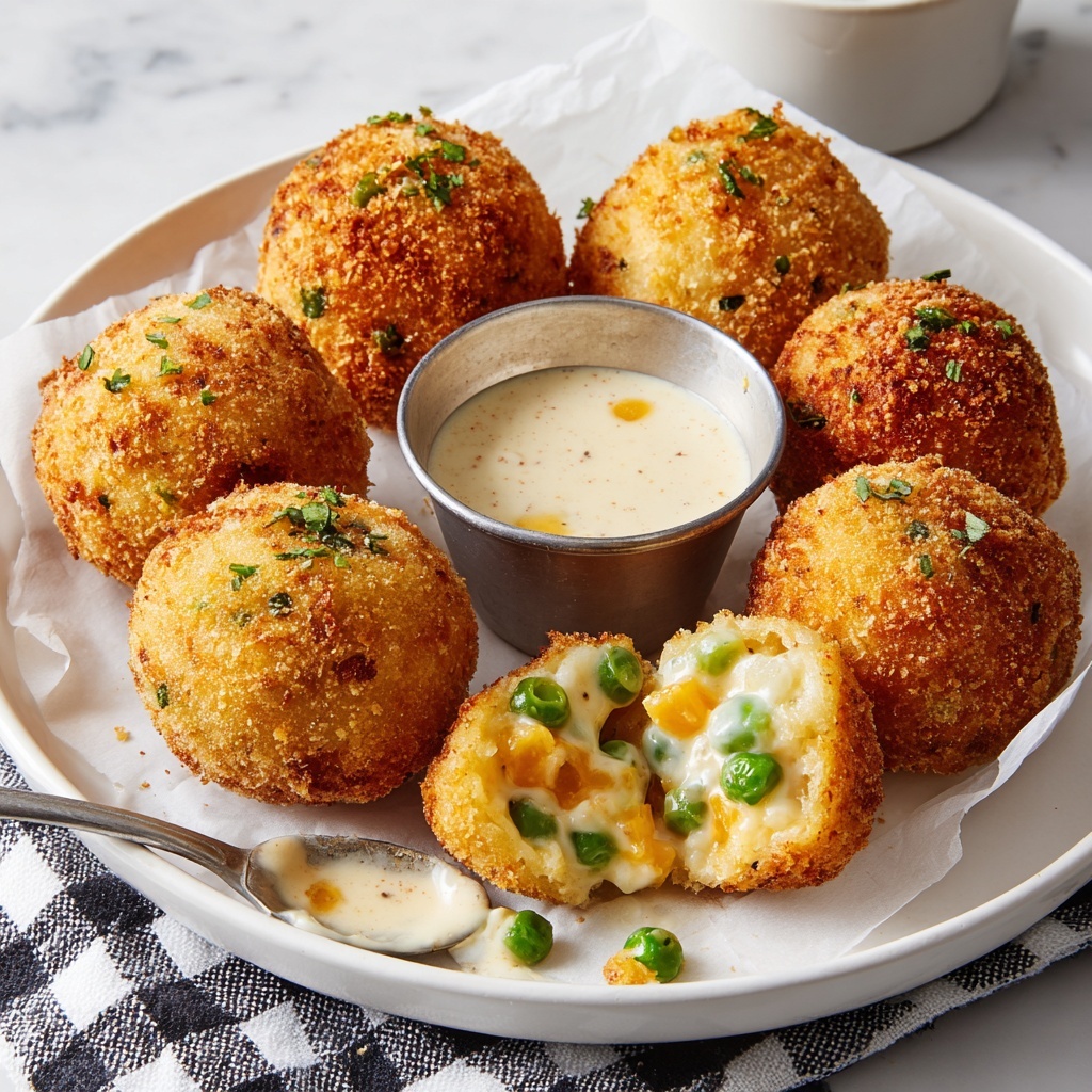 Chicken Pot Pie Croquettes Recipe - Recipe Image