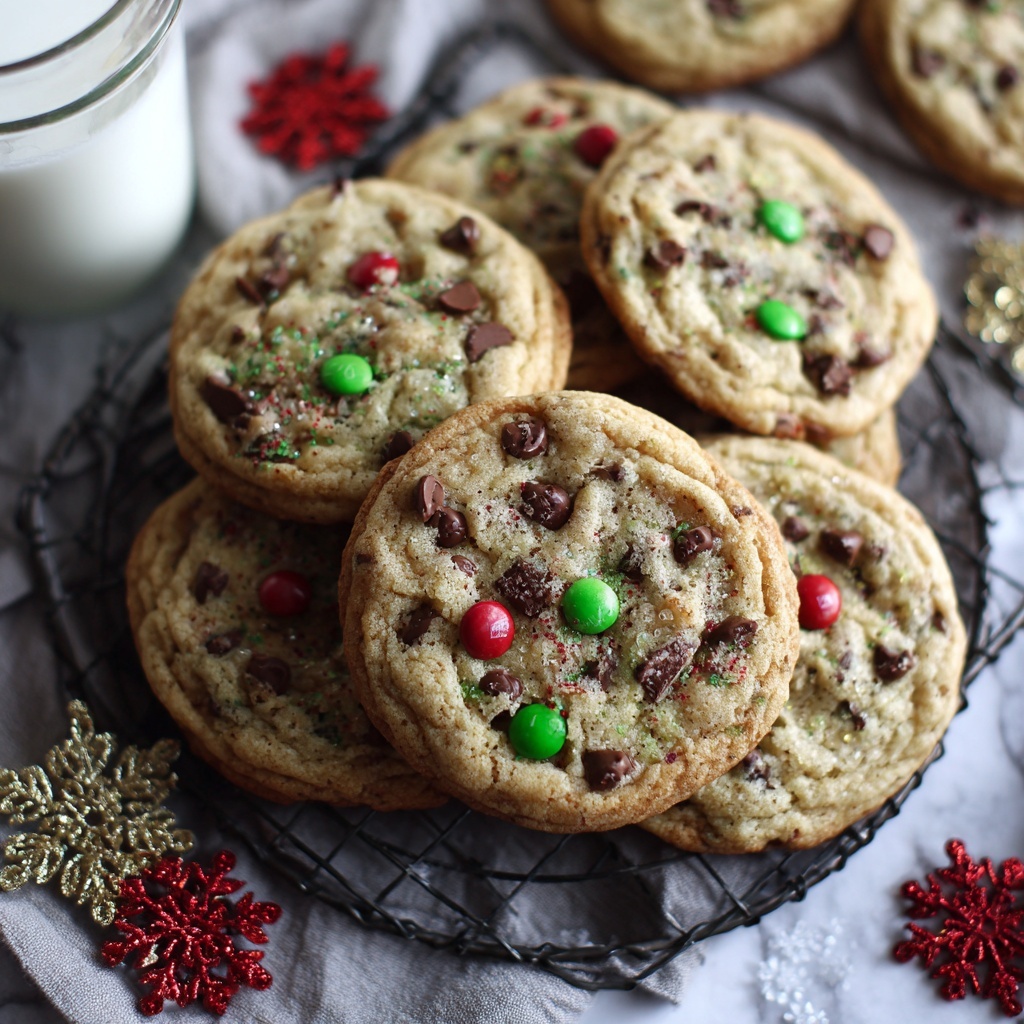 Classic Christmas Chocolate Chip Cookies Recipe - Recipe Image