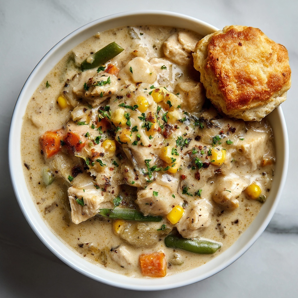 Best Crockpot Chicken Pot Recipe - Recipe Image