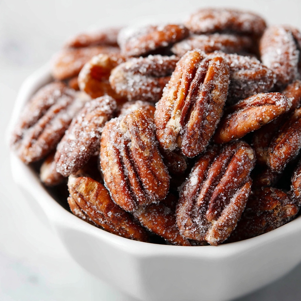 Stovetop Maple Candied Pecans Recipe - Recipe Image
