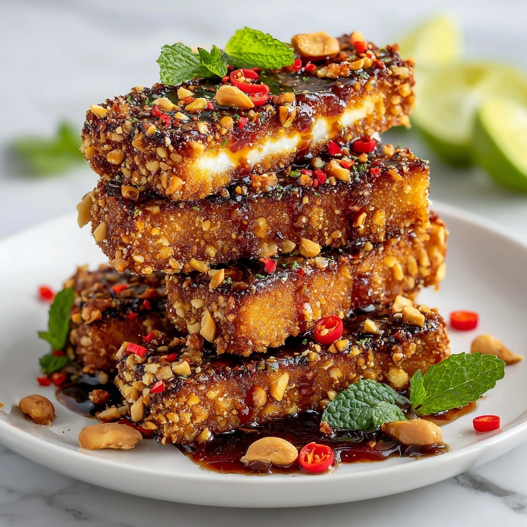 Swicy Pistachio Halloumi with Lime Glaze Recipe - Recipe Image