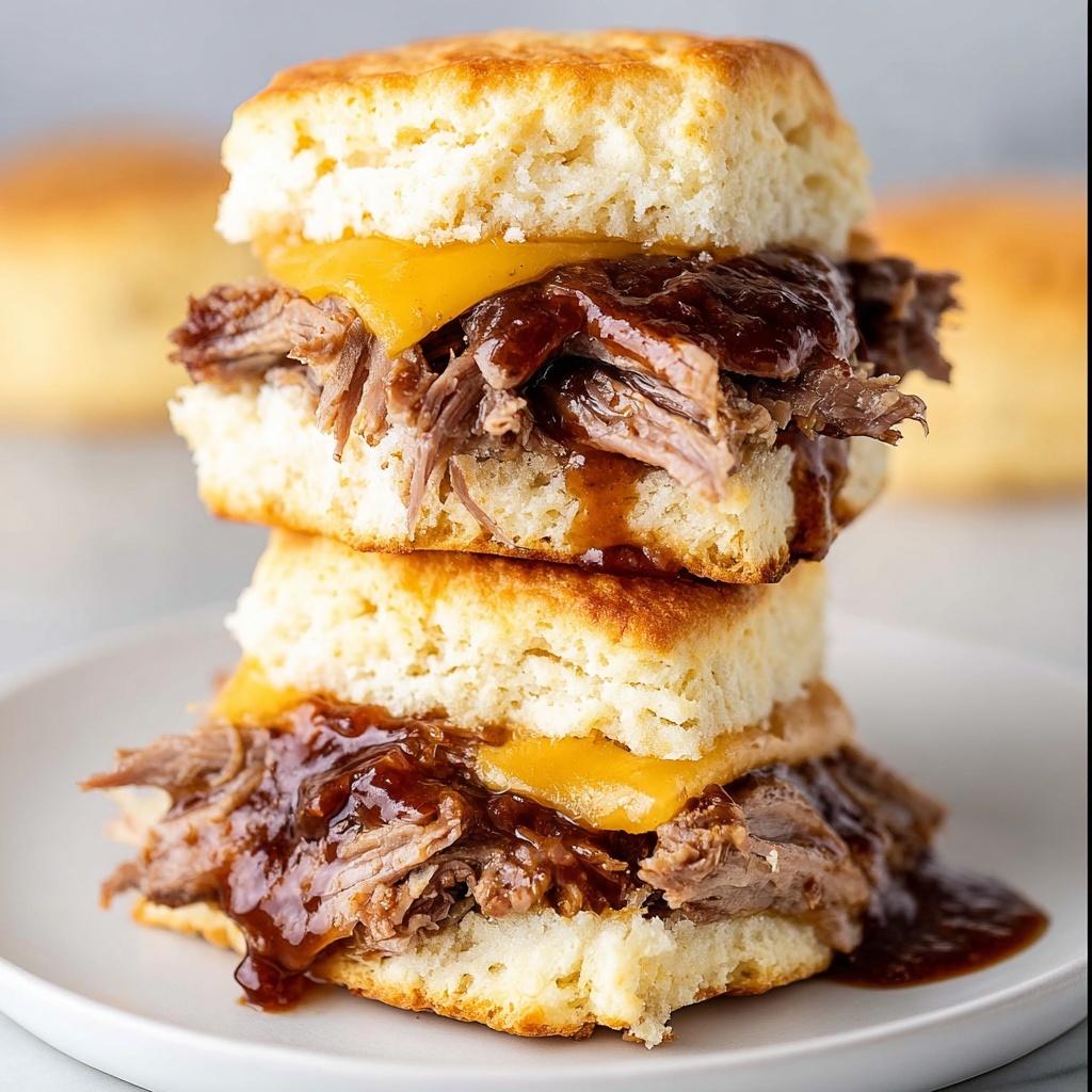 French Dip Biscuit Bake Recipe - Recipe Image