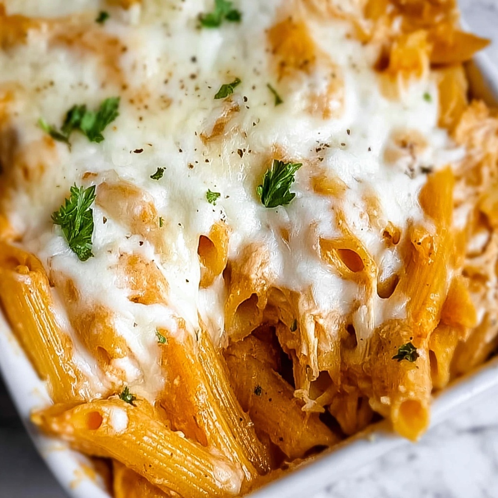 Easy Crock Pot Italian Chicken Pasta Recipe - Recipe Image
