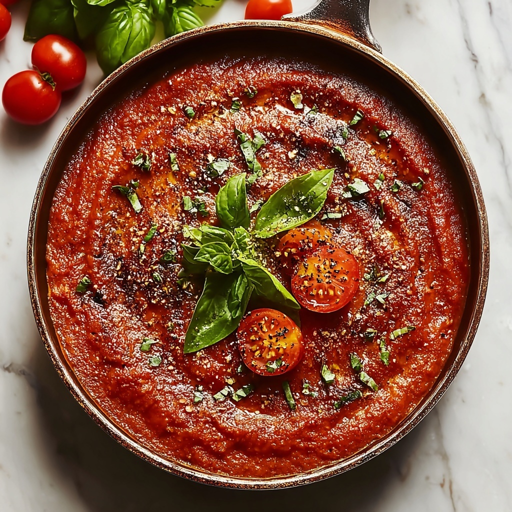 Homemade Roasted Tomato Soup Recipe - Recipe Image