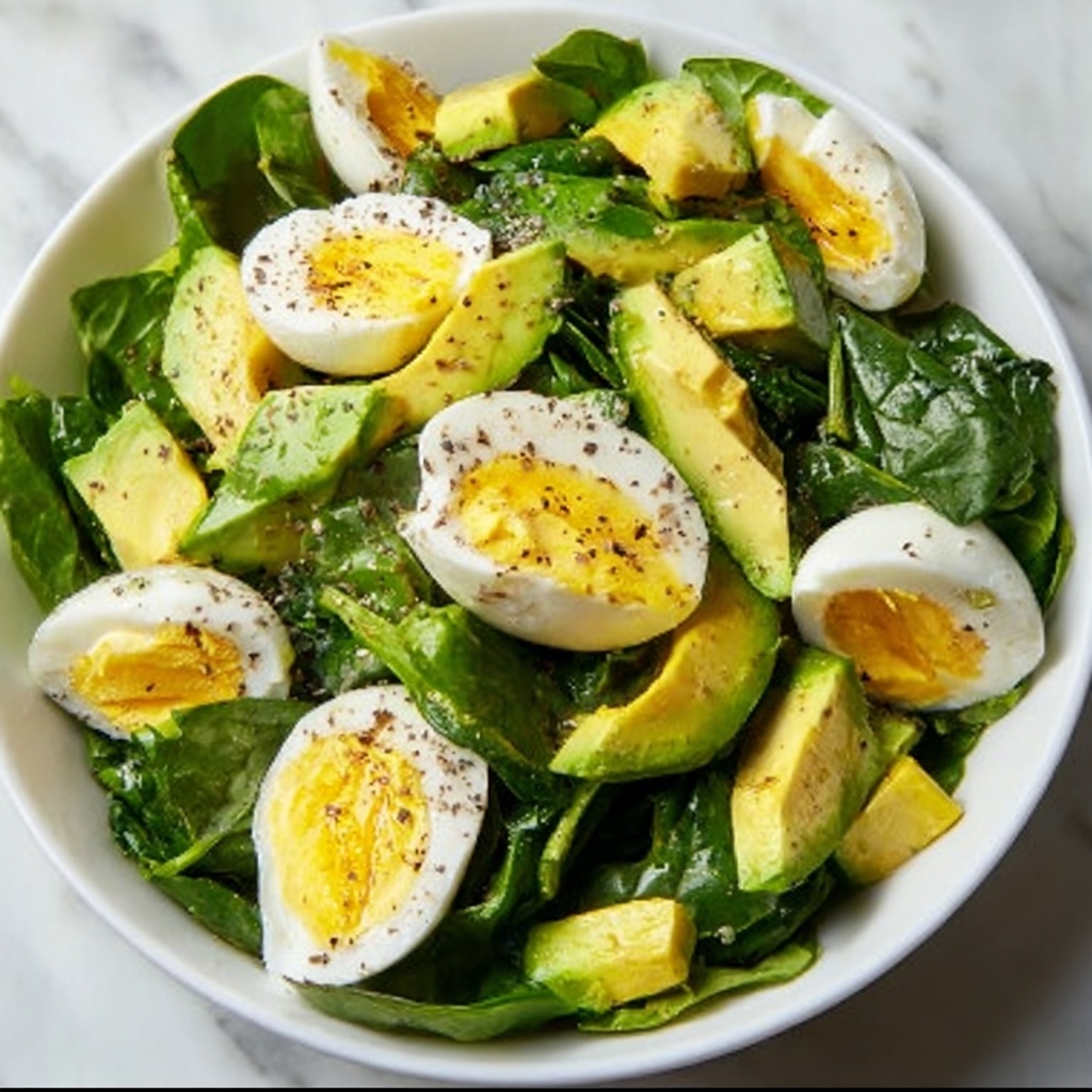 Avocado and Spinach Egg Salad Recipe - Recipe Image